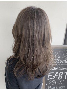 ヘアーモア イースト(Hair More East) とろみグレージュハイライト