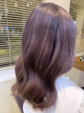 ラ メール ヘア デザイン(La mer HAIR DESIGN) パープルカラー★ハイトーンカラー