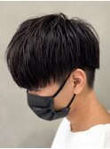 メンズマッシュツーブロック韓国カットメンズサロンスパイラル