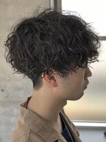 フィフス 名駅(fifth)&nbsp;波巻きスパイラルパーママッシュショート無造作パーマ刈り上げ