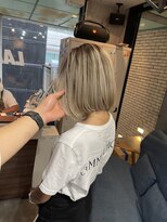 ラフ(LAFF)&nbsp;#黒髪#ボブルフ#ネビージュ#小顔#ワンレン