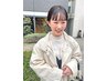 前髪カット+イルミナカラー+トリートメント 11550円→ レイヤーカット/