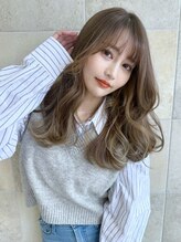 ニューヨークニューヨーク なんば道頓堀店(NYNY)&nbsp;小顔レイヤー×イヤリングカラー