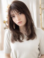 カバーヘア ブリス 大宮西口(COVER HAIR bliss) モテ髪アッシュオリーブ韓国風レイヤーロングa大宮20代30代40代