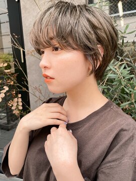 サンド 表参道(sand) 前下がりショートボブ大人可愛い表参道