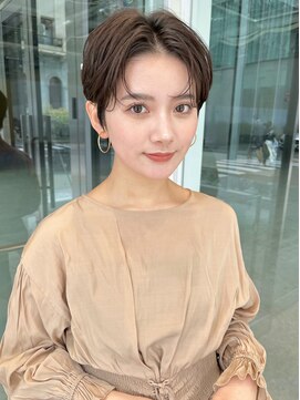 ロンド 銀座(Lond) ☆春日☆イメチェン外ハネボブ美髪ワイドバングレイヤーショート