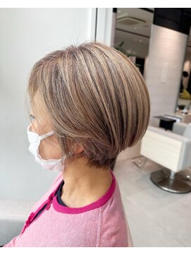 ステア ケース(stair case) 白髪染めをを使わない白髪染め 40代50代