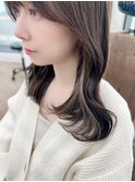 インナーカラーイヤリングカラー×美髪ボブ[横浜/東神奈川]