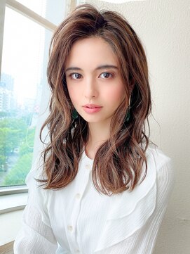 アフロートpd+ KOBE(AFLOATpd+) 【2月1日NEWOPEN！AFLOAT神戸】前髪なし外国人風ウェーブ