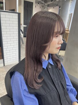 リーオオサカ(Lee Osaka) 【Lee大阪店】サイドレイヤー×ラベンダー/新出