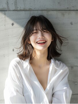 クラン(Chlan) ラグジュアリーミディ×アッシュカラー