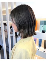 ビファイン 本店(Befine)&nbsp;オリーブグレージュ と 外ハネボブ。