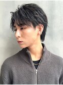 【aRietta岩渕】ナチュラルショート/ソフトツイスト/七三分け/春