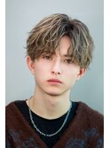 MEN'S HAIR  緩めセンターパート