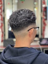 ガイズ ヘアー イサミ(GUY'S HAIR 133) 極道パーマ/ホワイトメッシュ/ホワイトハイライト