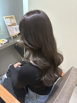 ナンバー ソポ 札幌/ジャム 札幌(N° sopo/JAM) 艶感たっぷりグレージュ×ヨシンモリ