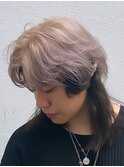 『艶髪』ホワイトミルクティーベージュ