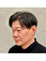 サームマン 人形町(SARM MAN)&nbsp;男らしさ×清潔感　アップバング