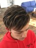 【学割】カット＋カラー【メッシュキャップハイライト】￥13000