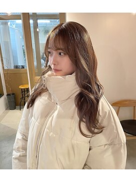 レル(lelu) イメチェン/ホワイトブロンド/外ハネボブ/美髪/勾当台