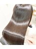 【オススメ】ケア縮毛矯正+ニュアンスカット+内部補修TR★¥15900