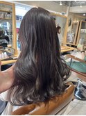 透明感抜群！ラベンダーグレージュカラー