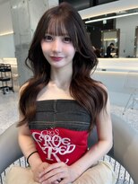 ロンド レア 天神大名店(Lond Le’a) 黒髪カタログ/オリーブグレー/ココアベージュ/小顔に見せるヘア