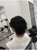 サーフカール　ニュアンスパーマ　フェザーパーマ