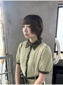 【MANA】小顔見え！マッシュウルフ