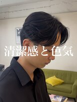 ディータ(Dita)&nbsp;ニュアンスパーマ/センターパート/大宮メンズパーマ