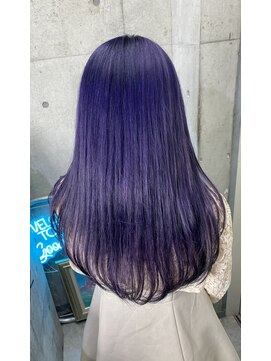 インク 渋谷(INK.) パープル×エンドブラック