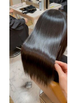 ロンド 銀座(Lond) ★Shina/髪質改善縮毛矯正レイヤーカット顔周り前髪韓国銀座5