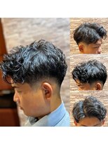 アールドボーテ 理容室(R de Beaute)&nbsp;ローフェード ピンパーマ