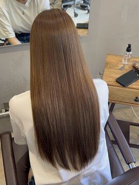 ラボアン 梅田店(lab.em.) 髪質改善×ベージュカラー