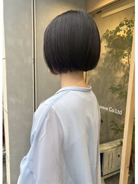 ペレ(pele) 黒髪ボブミニボブコンパクトボブ大人ボブイメチェン30代