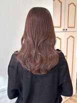 ネオリーブ チロル 横浜西口店(Neolive CiroL.)&nbsp;冬向け暖色ピンクブラウンレイヤーカット小顔【横浜】