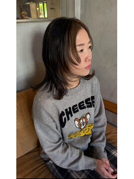 ヘアーミュゼ 井田店(Hair Musee) ウルフカット