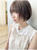 【Say.福岡】大人可愛いショートボブ/顔まわりレイヤー/小顔