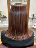 ナチュラルロング髪質改善縮毛矯正/塚口/美髪専門ダメージレス