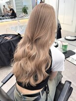 サンクプロジェクト(cinq PROJECT) 原宿韓国レイヤーホワイトミルクティーヘーゼルフォギーベージュ