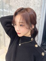 ロンドメリア 天神大名店(Lond Melia) イメチェンヘアスタイル小顔に見せるヘアココアベージュ