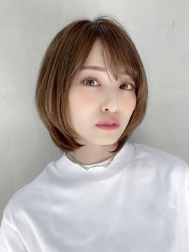 ギークス(GEEKS) 【GEEKS渋谷】チョコレートカラー/レイヤーボブ/ボブウルフ/小顔