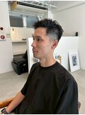 千葉駅MEN’S HAIR/サーフカール/刈り上げセンターパート