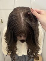 エイチ 梅田(H) フェイスフレーミングルーツカラーネオウルフ天使の羽バングボブ