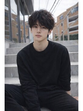 アットラブ バイ ベル(at'LAV by Belle) men'shair/ベリーショート/ツーブロック/シャドウパーマ