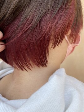 ヘアーアンドメイク リン(Hair&Make Rin) 20代30代40代50代大人かわいい♪ピンクインナーカラー