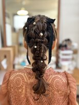 ロカット サロン(Roquat Salon)&nbsp;立川/ゆるふわ♪お呼ばれ編み下ろし