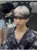 MEN’S/リバースセンターパート/ニュアンスパーマ/渋谷