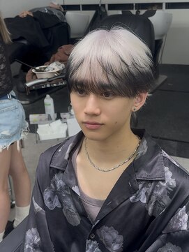 メンズペレ 渋谷(MEN'S PELE) MEN’S/リバースセンターパート/ニュアンスパーマ/渋谷