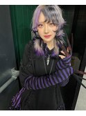 ハッシュカットシャギーウルフレイヤーカットエクステレイヤー